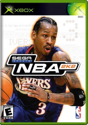 NBA 2K2 (USA) 2D Box Front